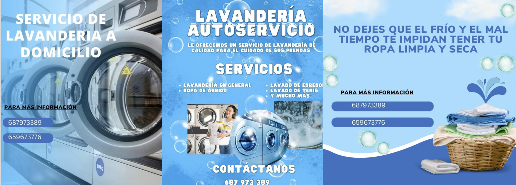 Contenido de servicio de lavandería a domicilio de Tu Lavadora